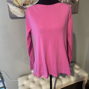 Ralph Lauren Women's Pink Long Sleeve Top size XL
